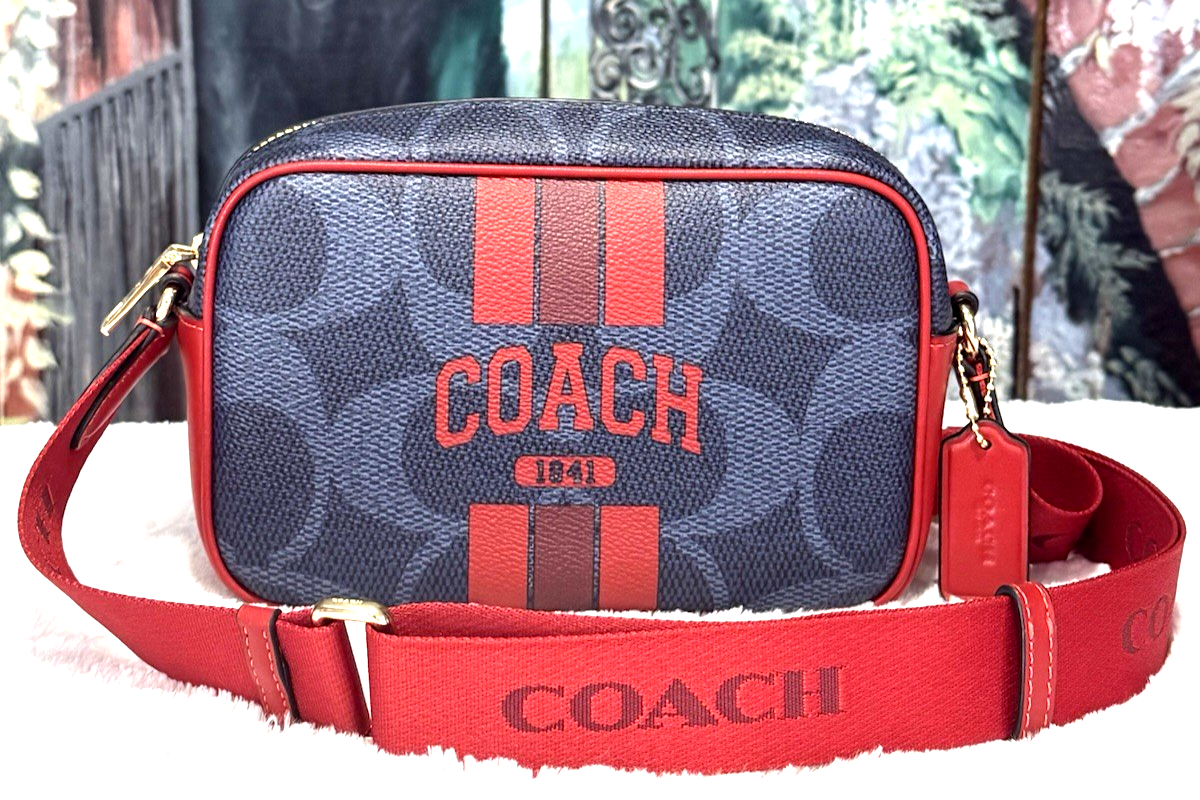 じ〜こ さん専用 COACH バケットバッグ ネイビー/レッド 公式】COACH – コーチ | ダコタ バケット バッグ 16