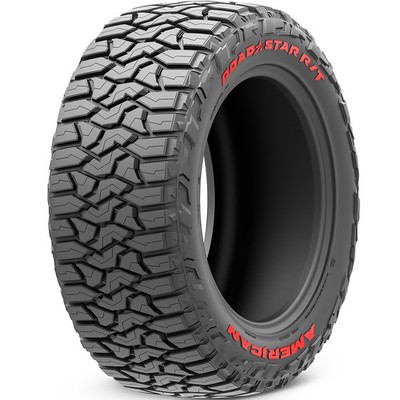 4 Tires American Roadstar R/T LT 37X12.50R17 Load F 12 Ply RT Rugged Terrain