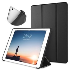 DTTO iPad 6th Gen Case 9.7 Inch 2018 Slim Black Auto Sleep