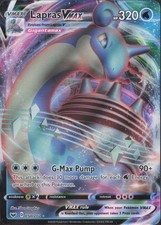 Pokemon TCG - Lapras VMAX 050/202 Holo Rare VMAX Sword & Shield - 981