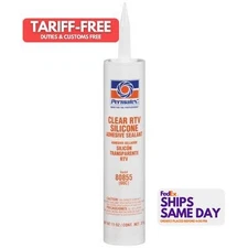Permatex 80855, One Clear Silicone Clear Silicone 11 Oz Performance Racing Parts