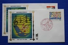 Japan (1377-1378) 1979 Japanese Songs II Zaso "Silk" FDCs