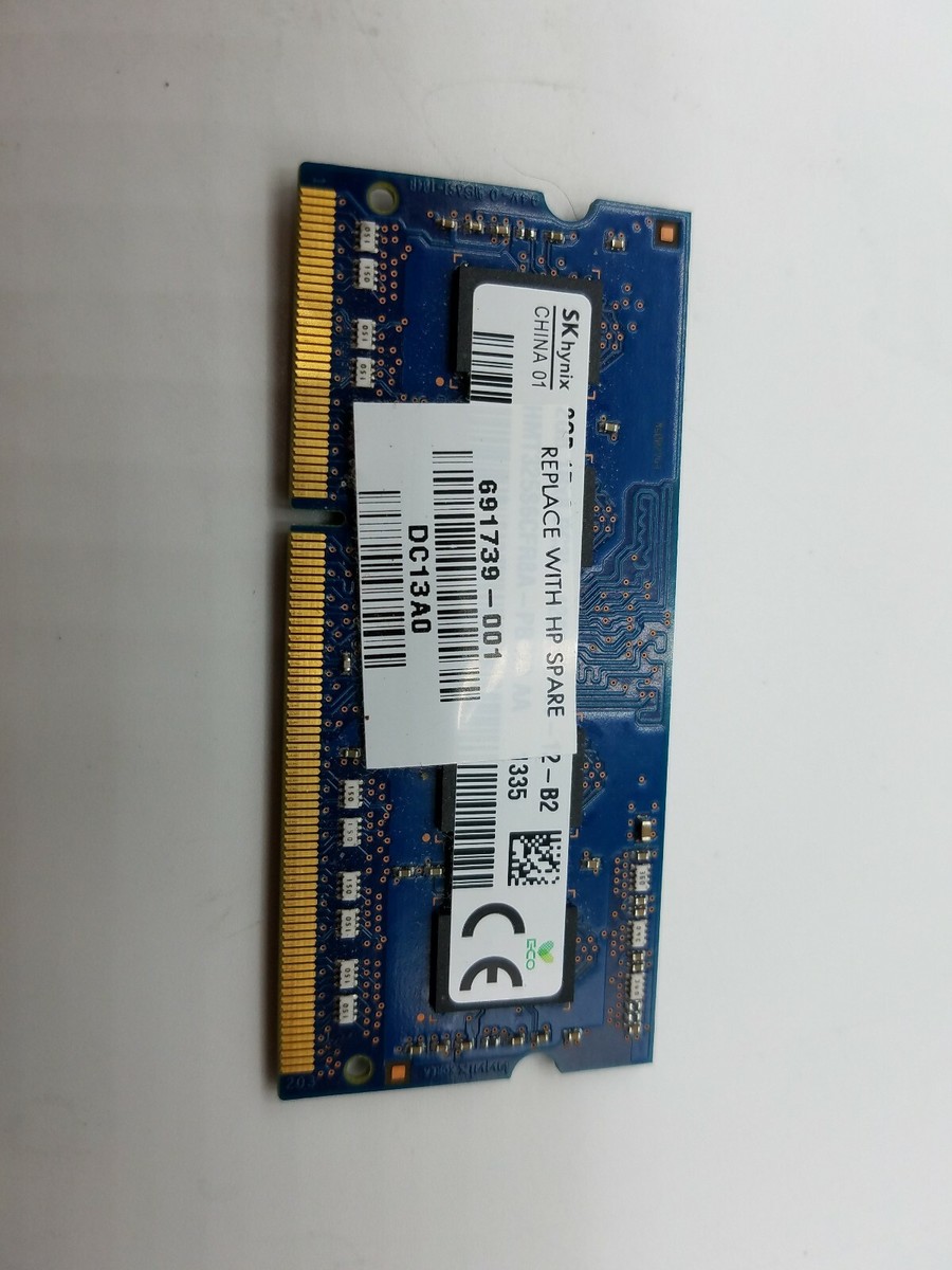 SK Hynix 2GB 1Rx8 PC3L-12800S-11-12-B2 AW71319d