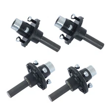 LABLT 4 on 4" Bolt Idler 1" Hub & Round BT8 Spindle Pre-Assembled & Pre-Greased