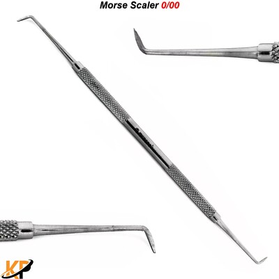 Zahnsonde Zahnsteinentferner Morse Scaler 0/00 Kürette Zahnsteinkratzer Zahnarzt