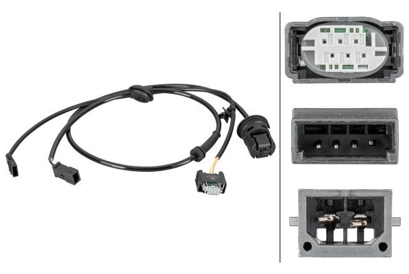 Hella 6PU 012 806-801 Sensor, Raddrehzahl FüR Audi-image
