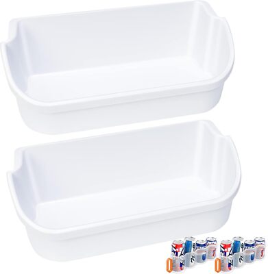 [2 PACK]  240356401 Refrigerator Door Bin Shelf For Frigidaire Part FFSS2614QS4A