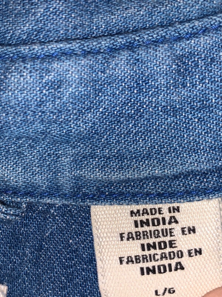 Vintage Levi’s Long Sleeve button shirt Dragon & Zapdos embroidered