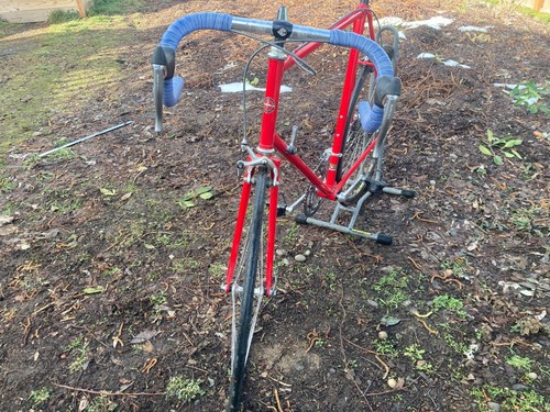 Schwinn Paramount Vintage Red Road Bike Columbus Dura-Ace 7400 58 x 62cm Steel - Picture 5 of 21