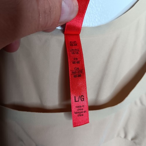 Spanx Open Bust Camisole Natural Shape My Day SS0315 womens Size L NWT - Picture 4 of 10