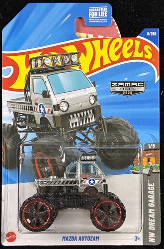 Hot Wheels 2025 HW Dream Garage 1/5 ZAMAC #001 Mazda Autozam