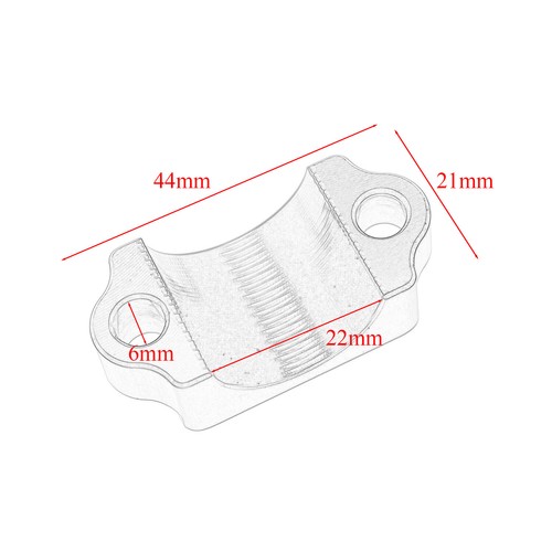 Motorcycle Brake Master Cylinder Clamp Cover For KTM EXC EXCF 250 300 350 400 - Bild 6 von 6