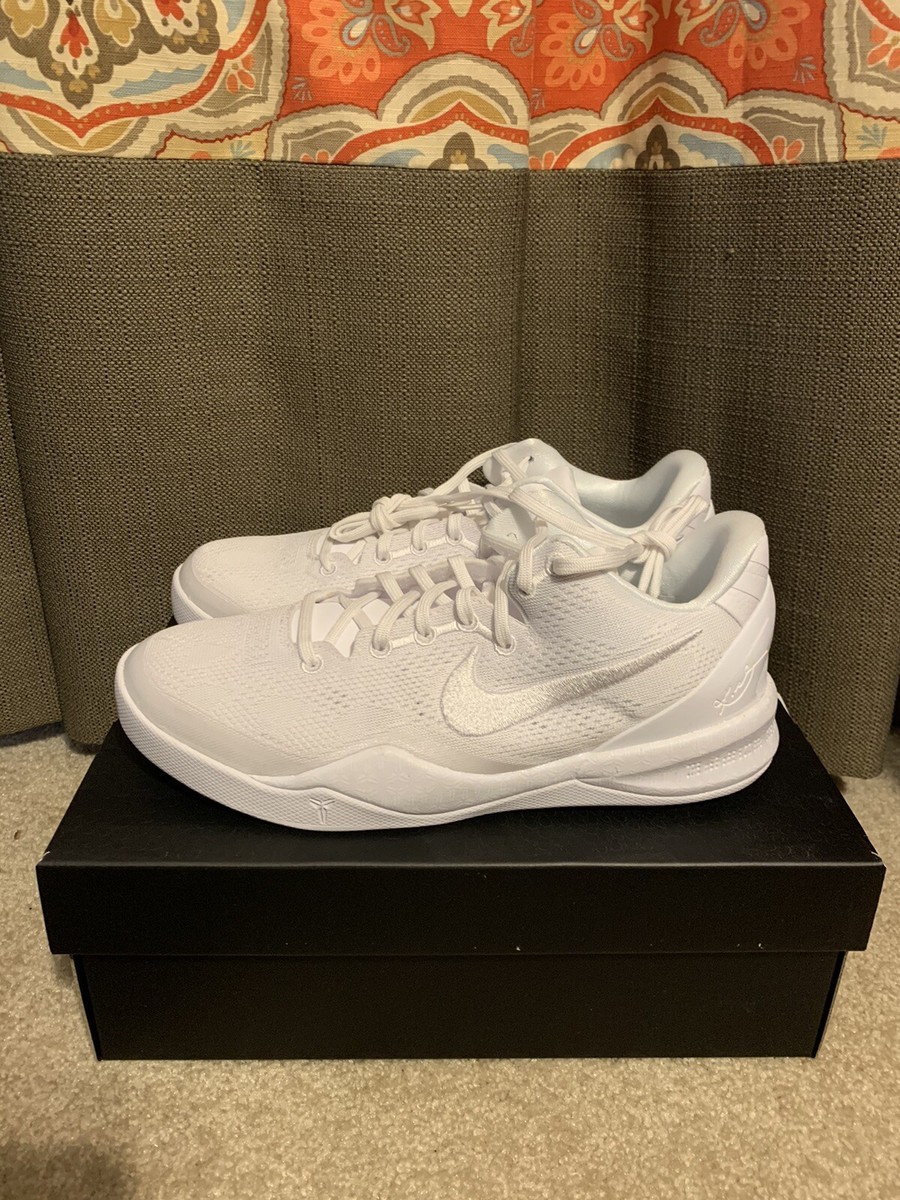 Nike Kobe VIII (8) Protro 'Halo' White GS FN0266-100 Size 5Y Nike Kobe VIII (8) Protro 'Halo' White GS FN0266-100 Size 5Y