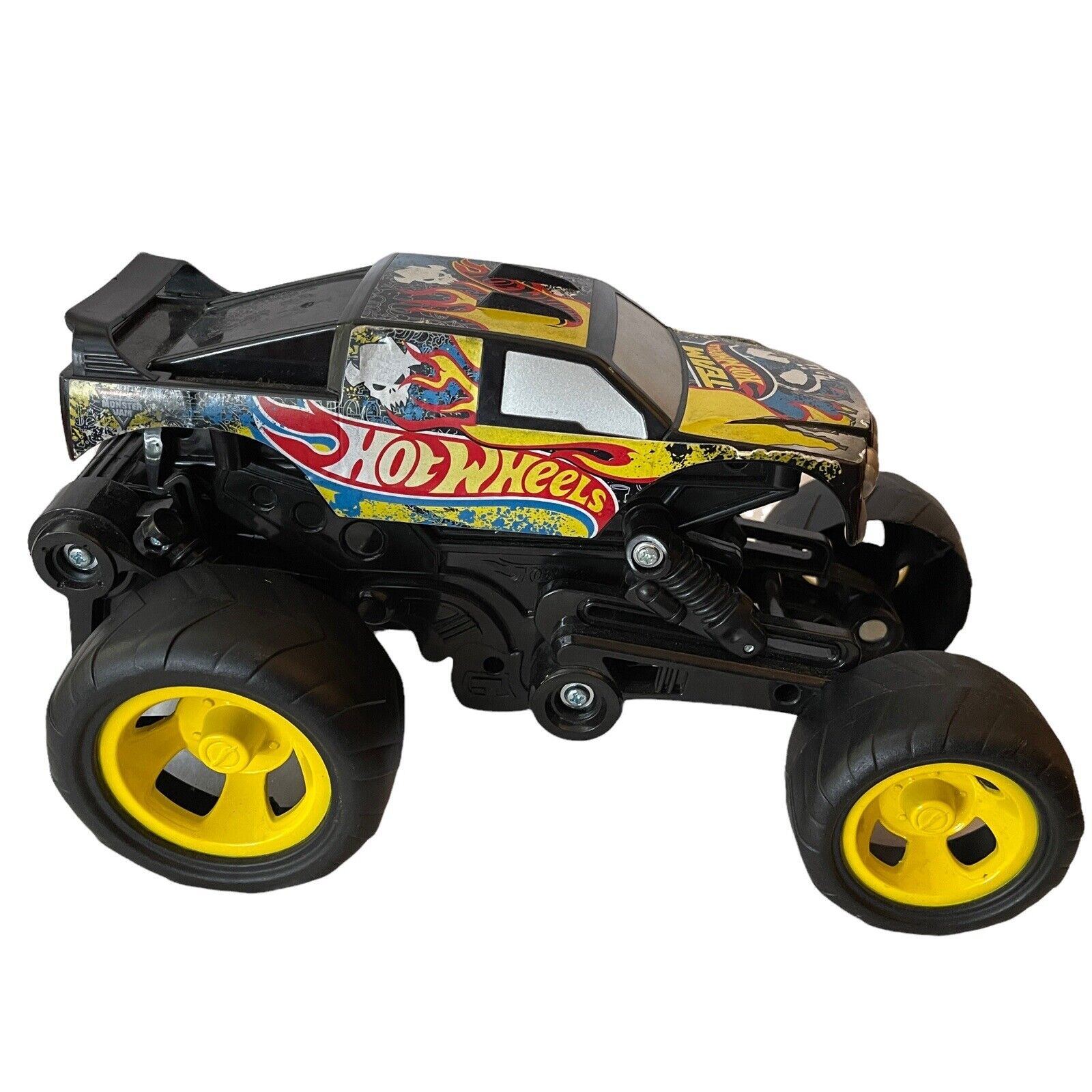 Carrinho de Controle Remoto Monster Truck Hot Wheels 4558 - Candide