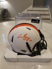 Anthony Schwartz Autographed/Signed Mini Helmet Cleveland Browns Lunar Eclipse B
