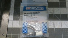 SELECTA SL3415-5-BG Indicator Light 28V .04A 1.12W  Red Raised Lens 1/2" mount