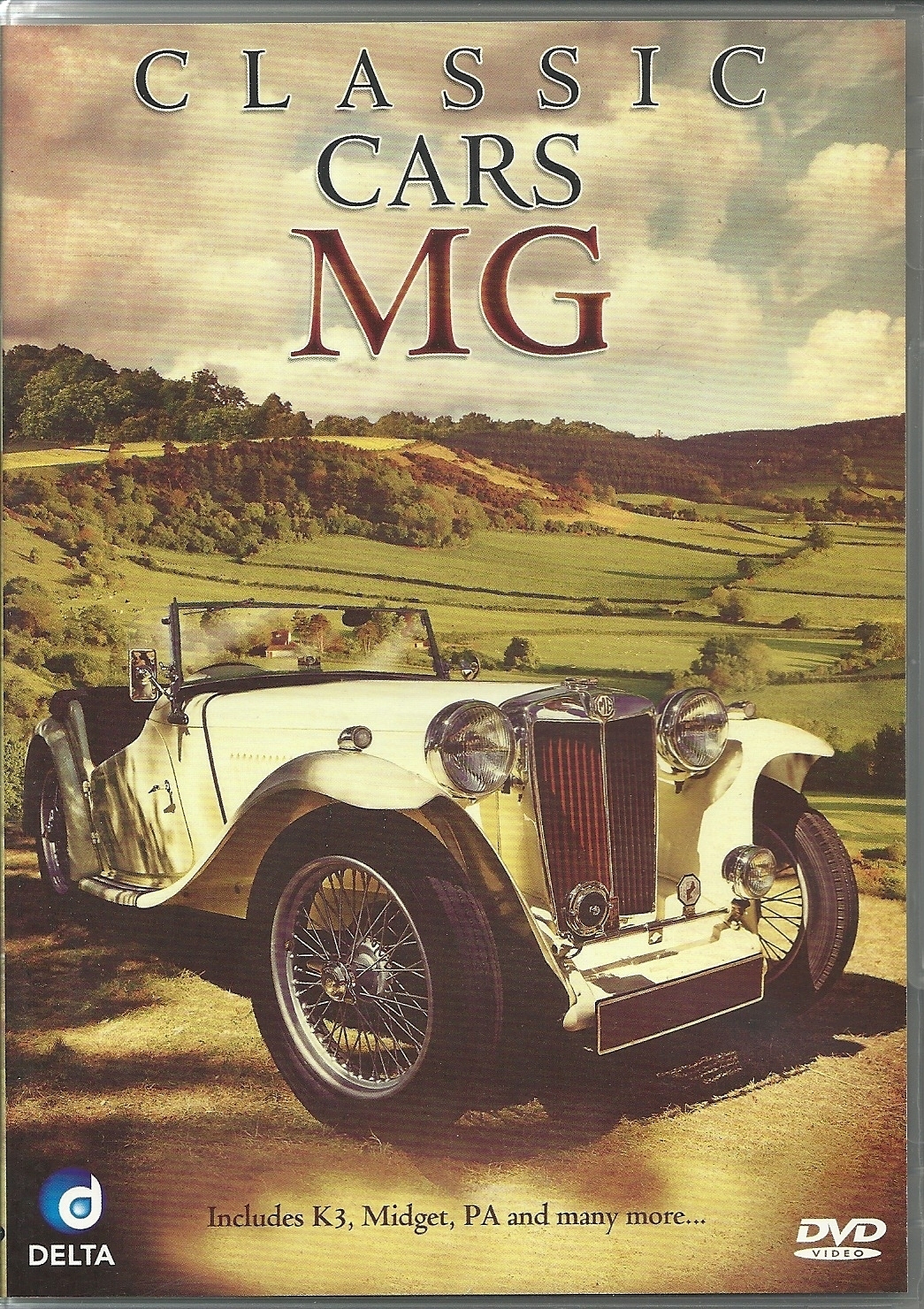 CLASSIC CARS MG DVD - INCLUDES K3, MIDGET, PA & MANY MORE