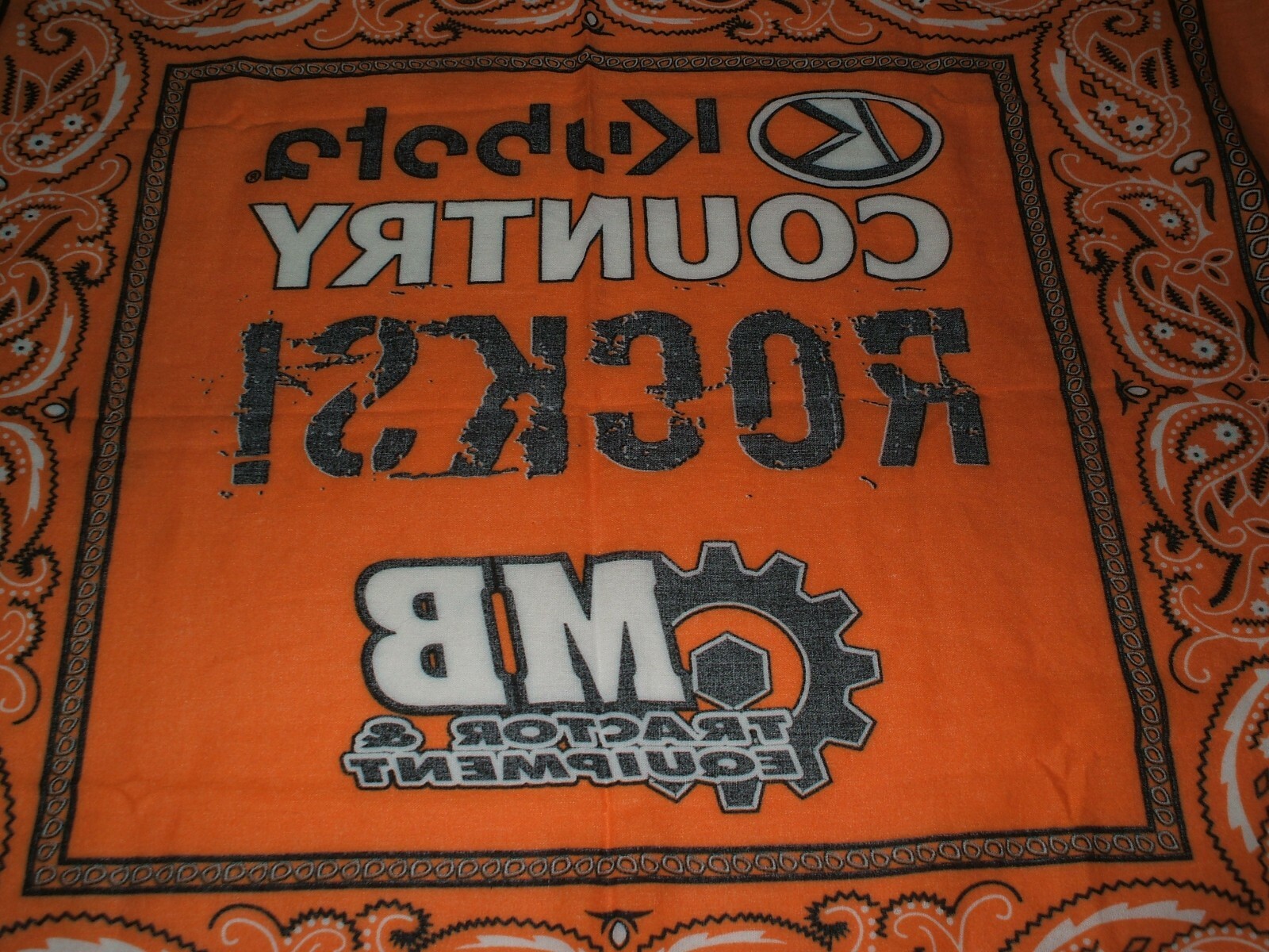 Kubota Country Rocks! MB Tractor & Equipment Orange B… Gem