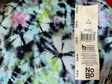New No Boundaries Cotton Ankle Leggings Blue Tie Dye Junior Women Size S 4-6