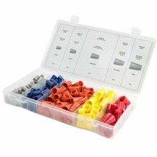 158pc Wire Twist Connectors 22-14 AWG Caps Nuts Assortment Kit Set