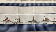 Lighthouses Valance 70"L x 14"