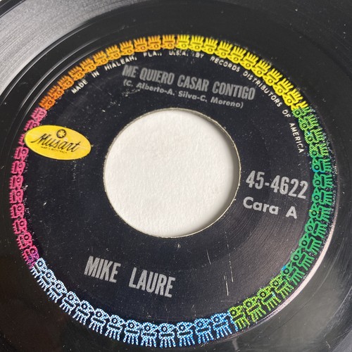 Latin 45 Musart Mike Laure Y Sus Cometas La Matraca Me Quiero Casar Contigo - Picture 4 of 4