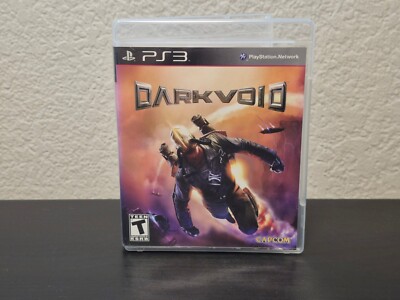 PS3 Dark Void Game Complete CIB Mint Disc Capcom Sci-Fi Shooter Tested