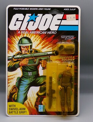 vintage 1983 Hasbro GI Joe ZAP action figure MOC toy SEALED