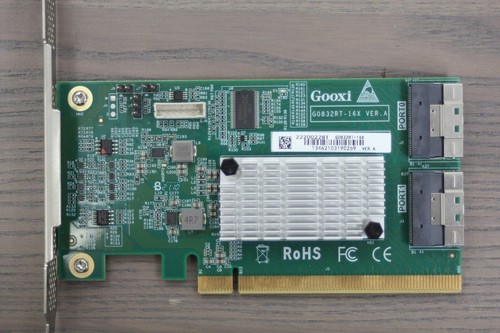 Gooxi G0832RT-16X 6GB SAS PCIe 3.0 Expansion Card - High-Speed Data Transfer - Picture 1 of 8