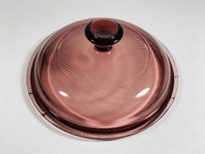 Pyrex-Corning-Vision-V1C-Cranberry-Replacement-Glass-Lid