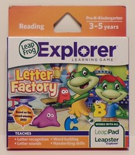 LeapFrog Letter Factory, GAME NEW, LeapPad Learning tablet, Leapster Explorer