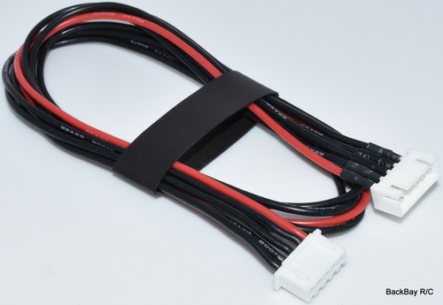 4S JST-XH Balance Wire Extension Adapter with 45CM (~18in) 22awg Wire - Picture 2 of 5