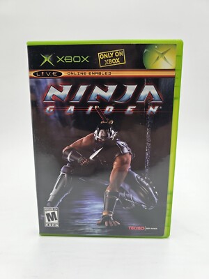 Ninja Gaiden Microsoft Xbox Game (Tecmo, 2004) - Disc w/ Case & Reg Card