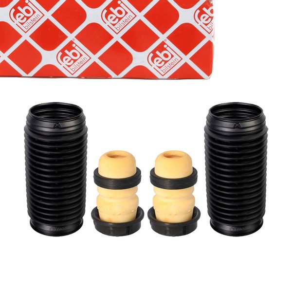 febi Staubschutz + Anschlagpuffer FüR VW Golf 7 8 T-ROC Audi A1 GBA GBH Vorne-image