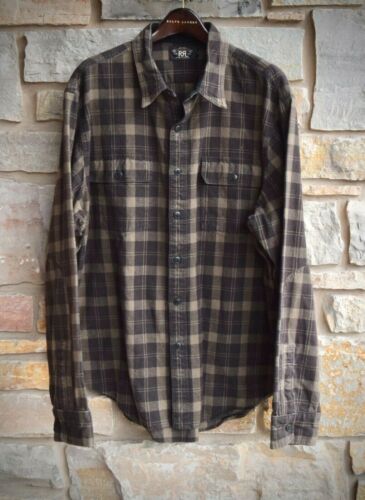 美品】RRL Striped Twill Workshirt XS csm.fi.cr