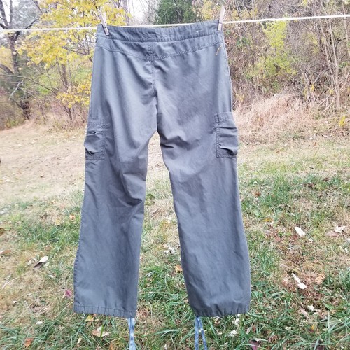 Y2K Wish Cargo Pants Olive Green Military Style Drawstring Legs Size 15 - Picture 10 of 12