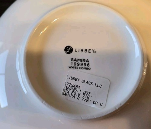 Libbey Samira 3 Piece Serving/Dessert Trays-Black & White Designs - Picture 5 of 18