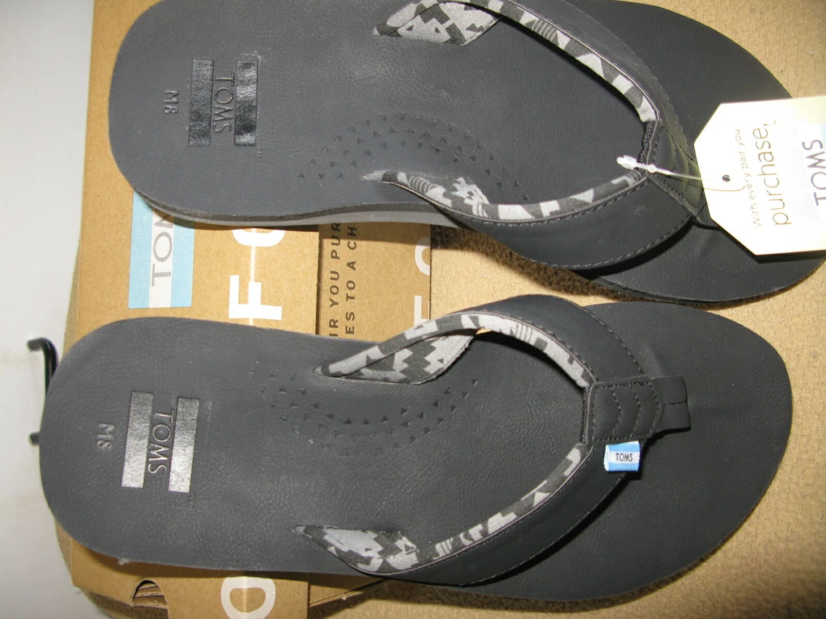 Toms mens flip flops sales
