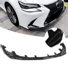 For 2016-2020 Lexus GS350 GS450H JDM Style Gloss Black Front Bumper Lip Splitter