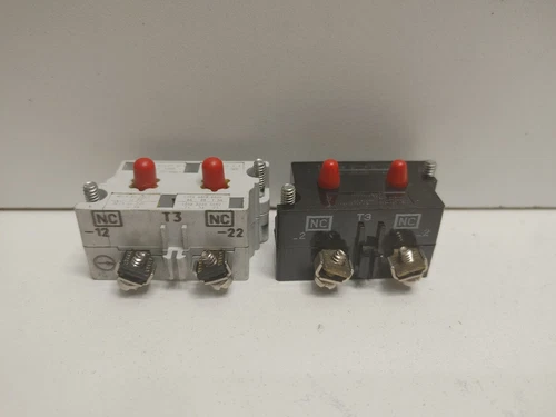 LOT OF 2 NEW OLD STOCK! CUTLER-HAMMER 600V 2N.C. CONTACT BLOCKS 10250T3