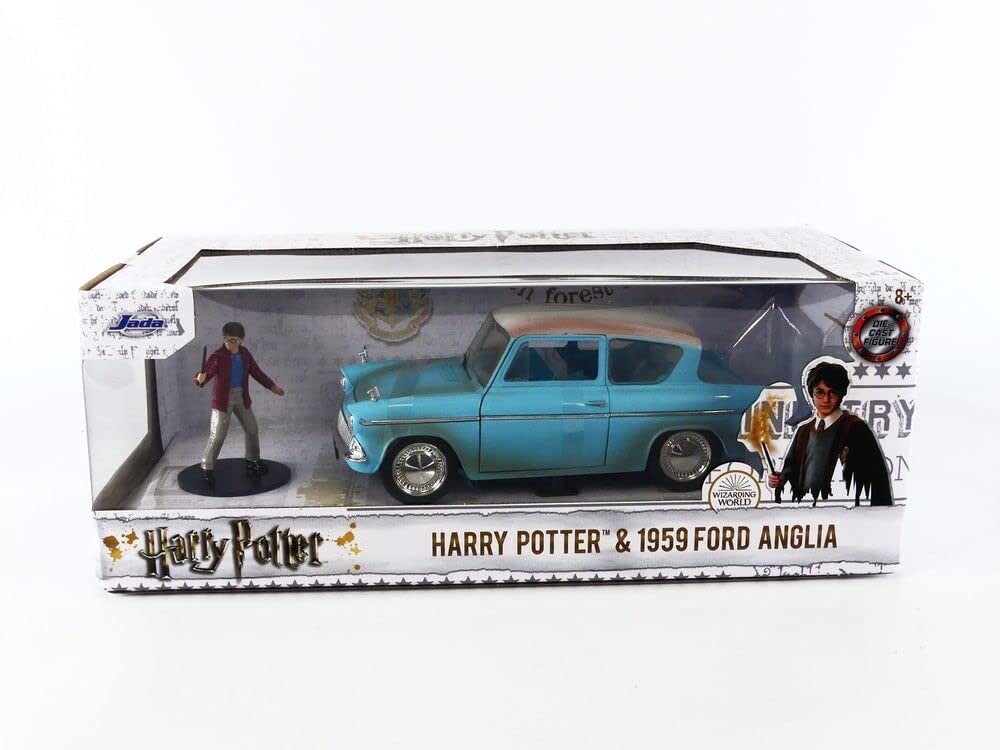 Jada 1:24 Harry Potter 1959 Ford Anglia- With Figure | eBay