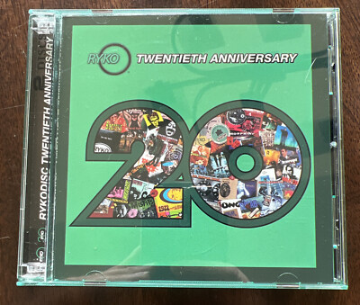 Rykodisc 20th Anniversary, 2 Discs, #1367, in Embossed Box w