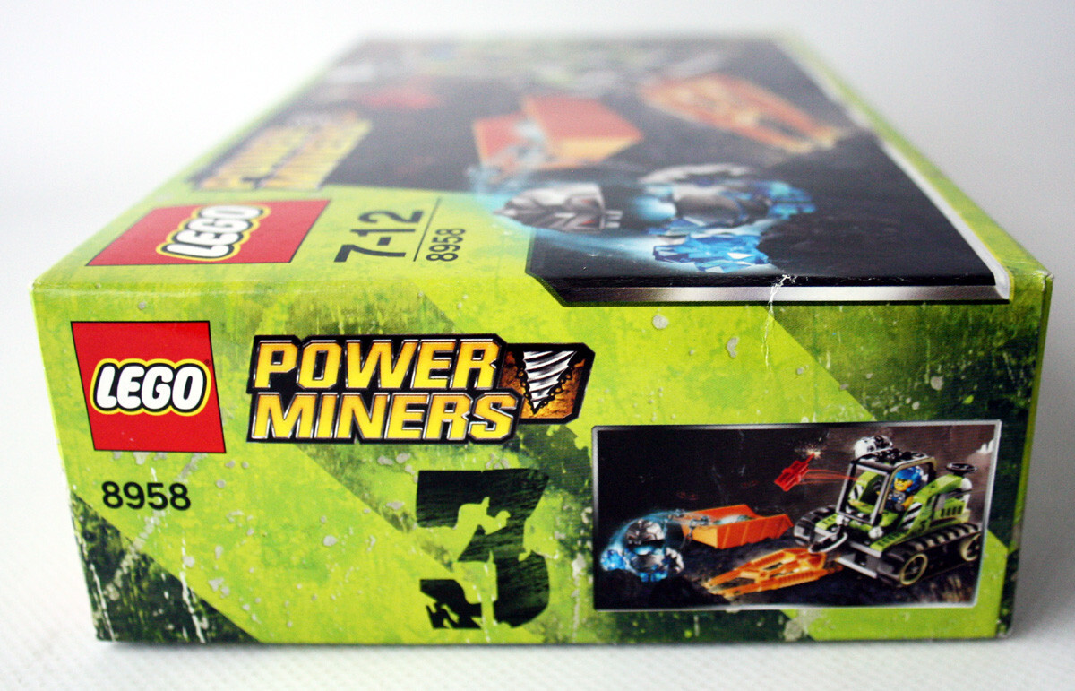RARE LEGO 2009 POWER MINERS 8958 GRANITE GRINDER NEW SEALED ! | eBay