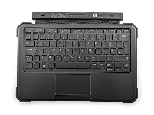 Genuine Dell Latitude 12 Rugged 7220 IP-65 RGB Backlit Keyboard UK "£" 63WJY - Picture 2 of 3