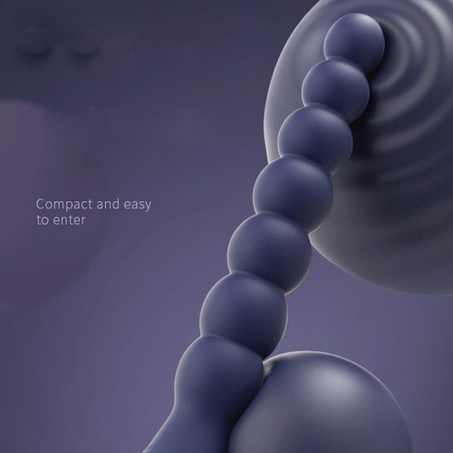 Vibrating Anal Beads Butt Plug Men Women Anal Vibrator Prostate Massager Sex Toy - Picture 10 of 16