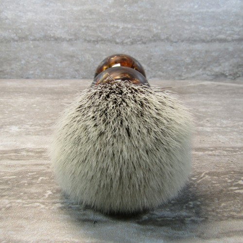 Yaqi Caramel Cat's Whisker Synthetic Shaving Brush - Picture 8 of 24