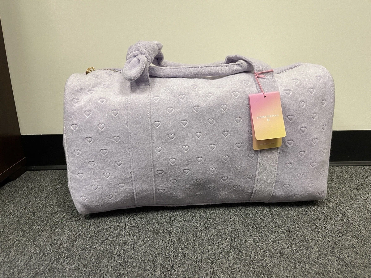 BRAND NEW! Stoney Clover Lane x Target Hearts Purple Duffle Bag!