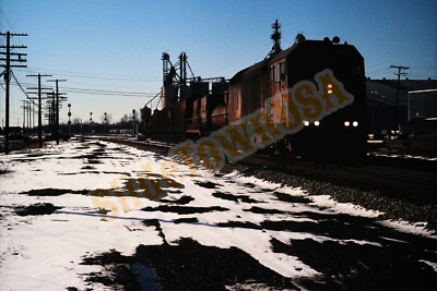 Vtg 1988 Train Slide RMS-1 Speno Rail Maintenance Grinding Engine ...