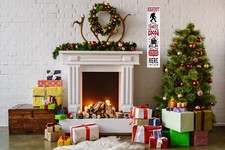 24 Inch 2 Foot Tall Hot Cocoa Christmas Vertical Wood Print Sign