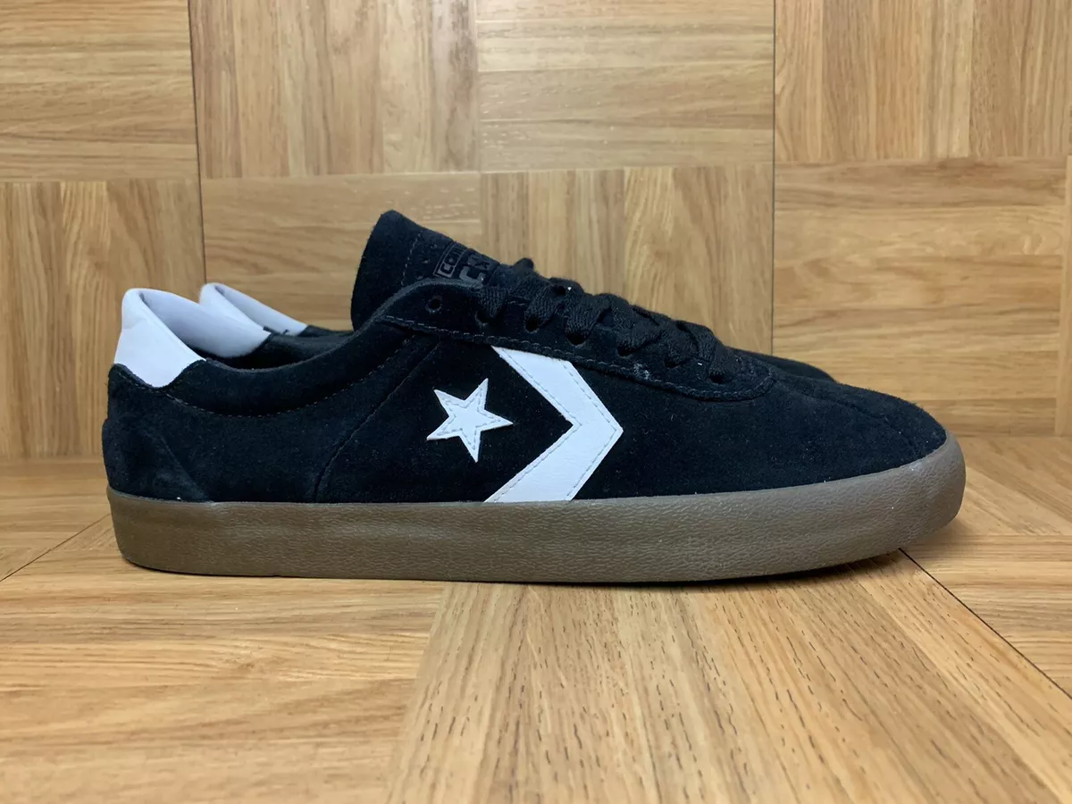RARE Converse Breakpoint Black White GUM Leather Sneakers Sz 10.5 160543C SK8